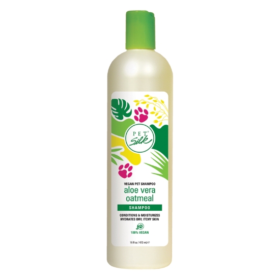 Afbeeldingen van Pet Silk Aloe Vera Oatmeal Shampoo
